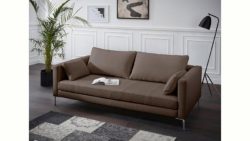 Alte Gerberei 3-Sitzer Sofa »Marinus« mit schmalen Lehnen, inklusive Rückenkissen & Armlehnkissen