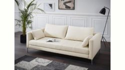 Alte Gerberei 3-Sitzer Sofa »Marinus« mit schmalen Lehnen, inklusive Rückenkissen & Armlehnkissen