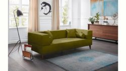 Alte Gerberei 3-Sitzer Sofa »Marten« mit breiten Lehnen, inklusive Zierkissen & Kissenrollen