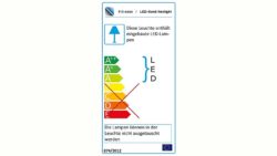 LED-Lichtprofil »phoenix«, Energieeffizienz: A++