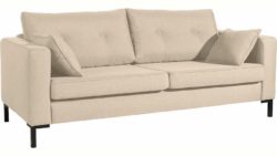 Max Winzer® 3-Sitzer Sofa »Timber« mit dekorativen Knöpfen, inklusive Zierkissen