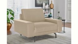 hülsta sofa Sessel »hs.450« wahlweise in Stoff oder Leder, mit kubischer Armlehne