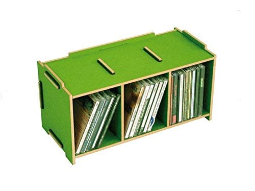 Medienbox CD (stapelbar), grasgrün von Werkhaus