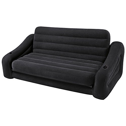 Intex aufblasbares Sofa mit ausziehbarem Bett, für 2 Personen, 68566